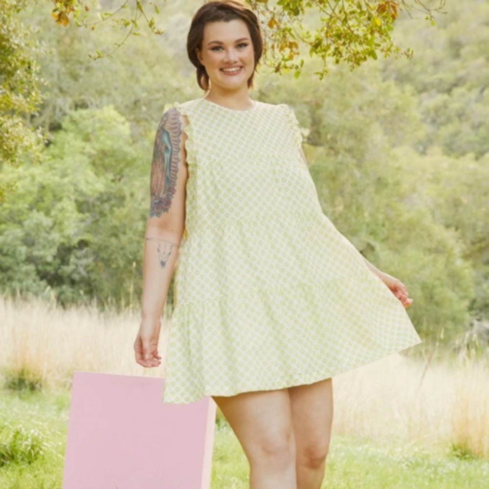 Modcloth Yellow Mini Dress